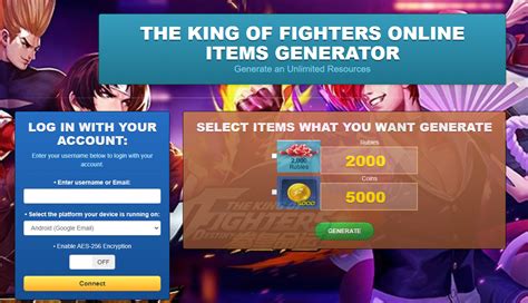 The King Of Fighters All Star Game Hack Cheat Tool Mod Online Generator Mega Cheat Com
