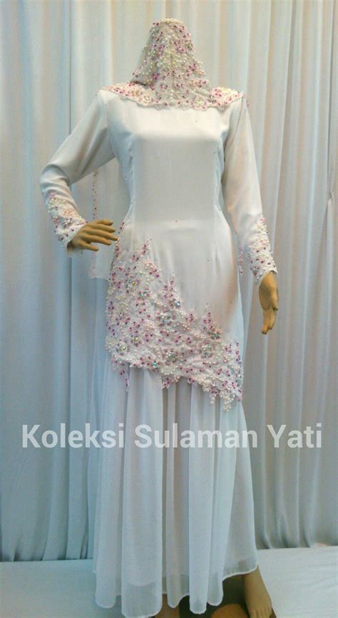 Isteri dituntut untuk taat kepadasuaminya dan mengatur rumah tangganya. KOLEKSI SULAMAN YATI: Baju Nikah Putih manik Ungu Pink ...