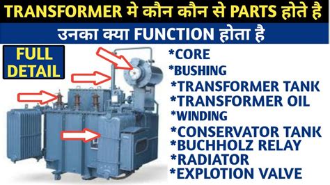 Transformer Parts Name And Function Transformer Parts Name Youtube