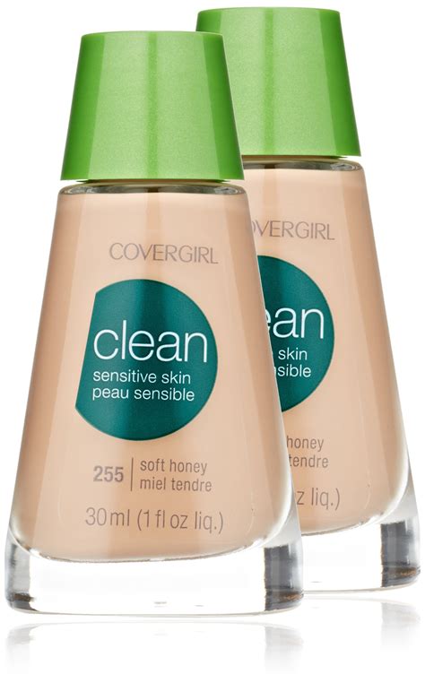 Covergirl Clean Sensitive Skin Liquid Makeup Soft Honey W 255 10
