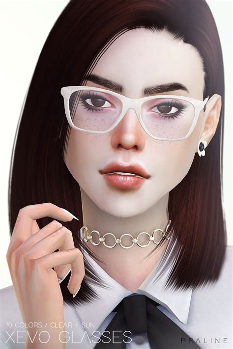Sims 4 Cc S The Best Glasses By Pralinesims Hot Sex Picture