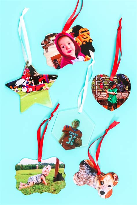 Sublimation Ornaments How To Make Photo Ornaments Angie Holden The