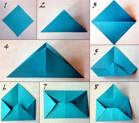 Briefumschlag falten einfachen umschlag basteln mit. Pin auf Origami