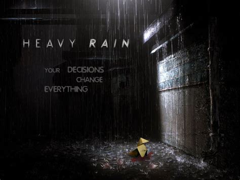 Heavy Rain Wallpaper By Thecheekymunky On Deviantart