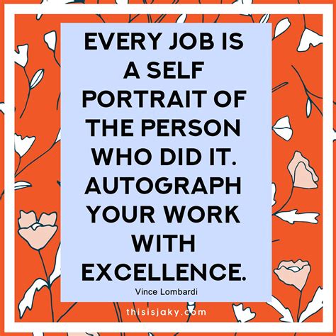 Vince Lombardi Motivational Quotes For Job Work Quotes Job Well