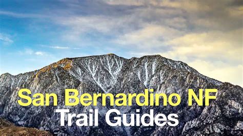 San Bernardino National Forest Hiking Trails