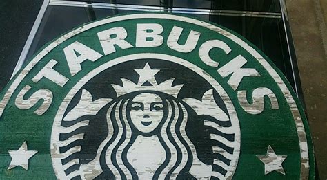 Vtg Wood Starbucks Coffee Sign Siren Large 36 Round Old Logo Pub Bar
