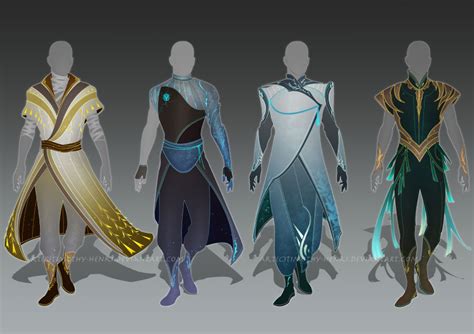 Closed Male Outfit Adoptable Set 013 By Timothy Henri On Deviantart