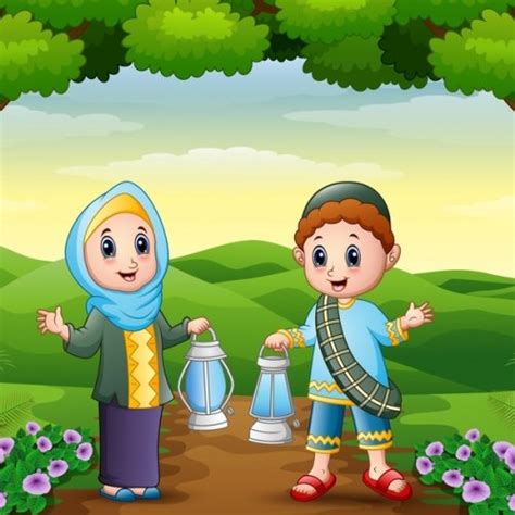 Tas sekolah anak perempuan sd terbaru untuk kelas 1 2 3 dan 4. Paling Keren 24+ Gambar Kartun Muslimah Warna Biru - Richa ...