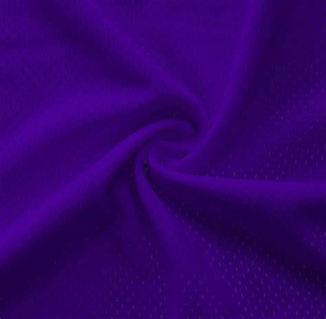 Purple Pro Mesh Heavy Jersey Fabric Athletic Sports Mesh Fabrics