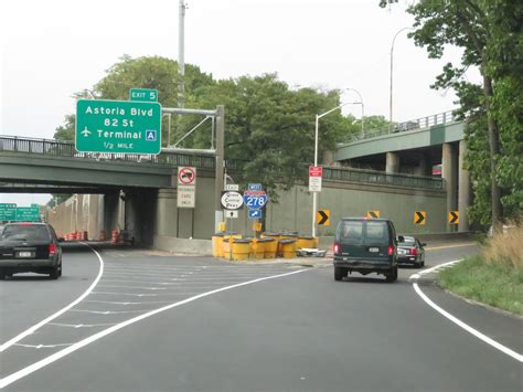 New York Interstate 278 Westbound Cross Country Roads