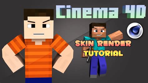 Bet you weren't, but now you will! Cinema 4D: Minecraft Skin Render Tutorial! - YouTube