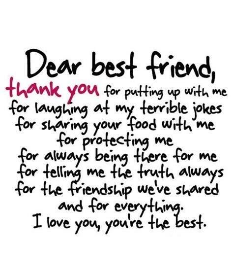 Alisha Batool Thank You Inspirational Friend Quotes Letter To Best Friend Friends Quotes