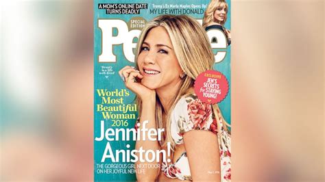 Jennifer Aniston Is People Magazines ‘worlds Most Beautiful Woman