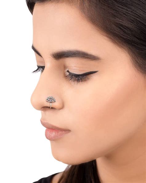 Silver Nose Ring Voylla 3086252