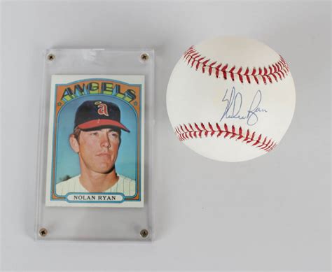 Check spelling or type a new query. Texas Rangers - Nolan Ryan Signed OAL Baseball & 1972 ...