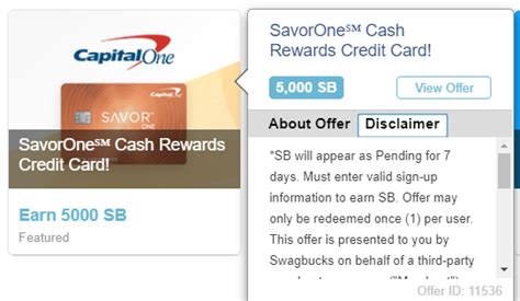 And are there things you can do to increase your approval odds if you're newer to using credit or you're attempting to rebuild credit history? Capital One 5000SB for credit card approval : SwagBucks