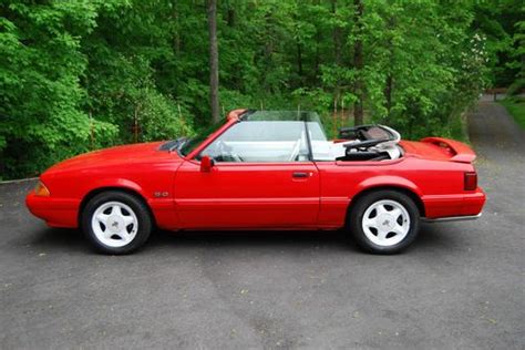 Buy Used 1992 Ford Mustang Lx 50 Convertible Special Edition In