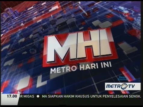 This article about a television news series is a stub. OBB Metro Hari Ini (Metro TV) - mulai 2015. - YouTube