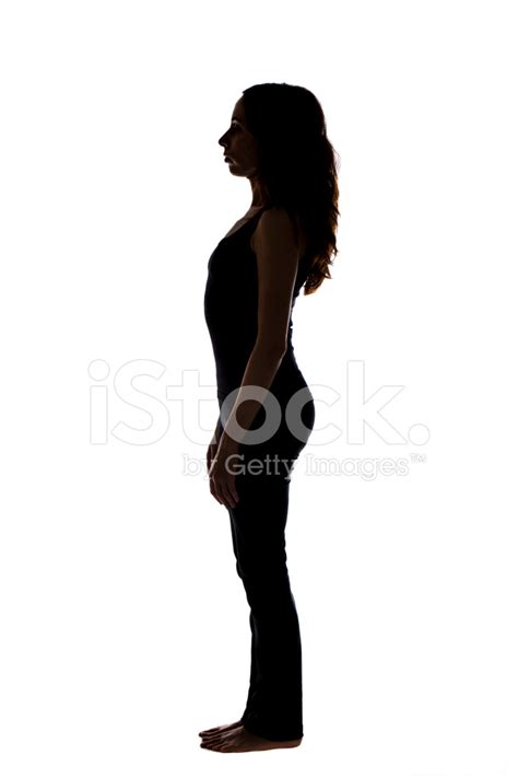 Silhouette against sunset serene yoga people training in sunset in tree pose meditating outdoors by beach ocean sea. Mountain Pose IN Silhouette Stock Photos - FreeImages.com