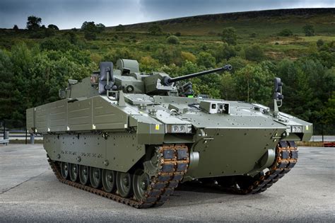 General Dynamics Uk Ajax Scout Sv Reconnaisance And Strike Vehicle