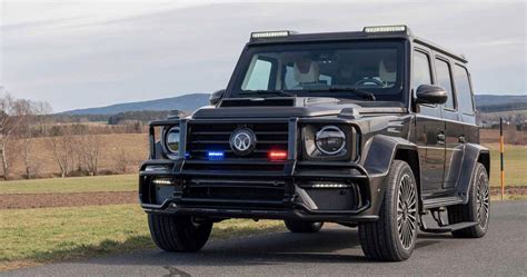 Mansorys Bulletproof G Wagen Ready For Action In Style Hotcars