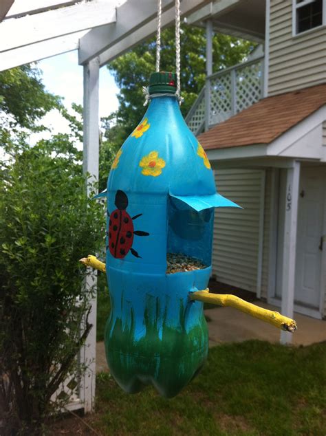 2 Liter Bird Feeder Kids Crafts Homemade Bird Houses Diy Bird