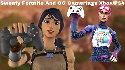 Fortnite names including some good, cool, funny, sweaty & tryhard names. Sweaty Fortnite Names And OG Gamertags Not Taken March 7th ...