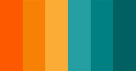 It's raining again today, grrrr, and i can't take it anymore ! Orange And Teal Color Scheme » Green » SchemeColor.com