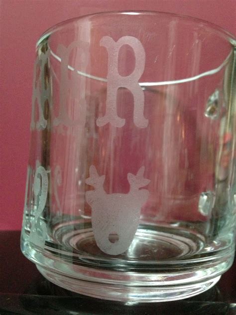 Glass Etching With Cricut Wine Glass Glass Etching Stemless Wine Glass