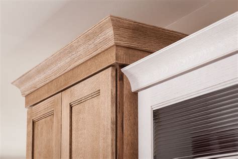 Schuler Cabinets Decorative Wide Cove Large Crown Molding Cabinets