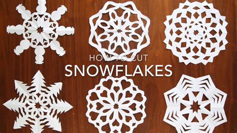 Snowflakes Instructions Youtube
