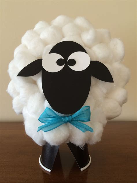 Cotton Ball Sheep Sheep Crafts Toddler Art Projects Spring Crafts