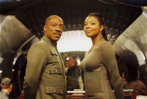 A crew of miniature aliens operate a spaceship that has a human form. Gabrielle Union Brings Out The Best In Eddie Murphy ...