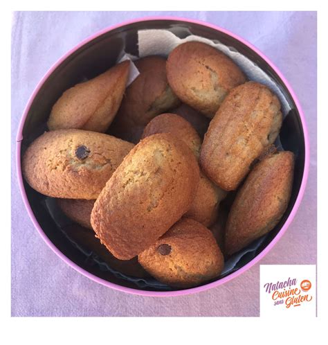 Madeleines faciles sans gluten