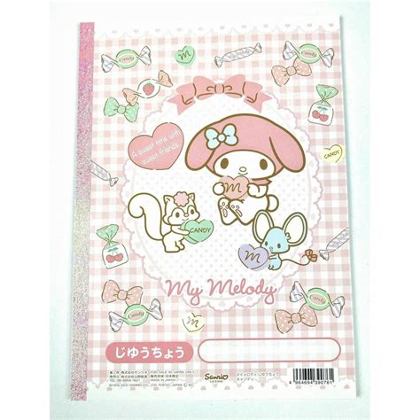 Sanrio Cuaderno B5 My Melody Sweets Oechsle