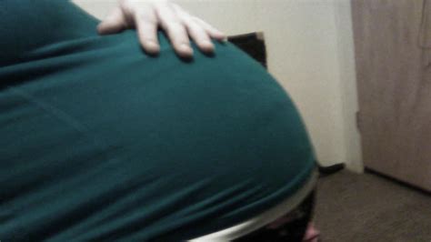 Big Pregnant Belly Rub Youtube