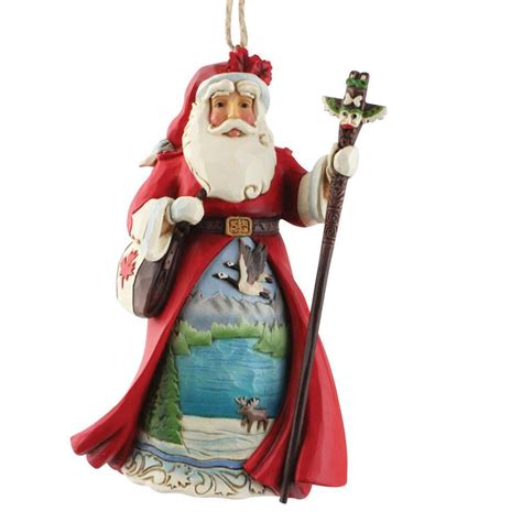 Jim Shore Heartwood Creek Santas Around The World Canadian Santa