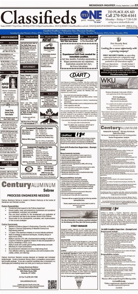 Sections Of A Newspaper