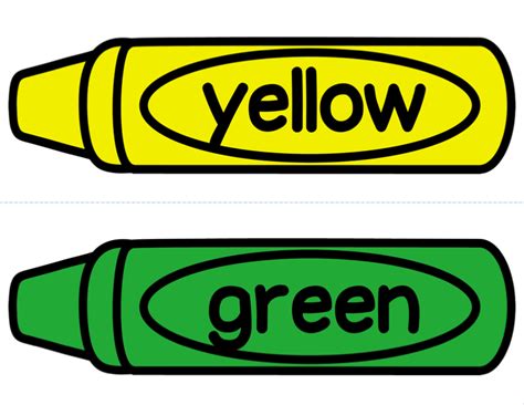 Clip Art Crayon Yellow Clip Art Library