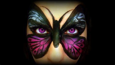 Butterfly Makeup Transformation Tutorial Youtube