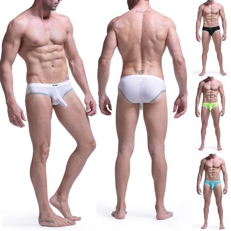 sexy mens penis sheath underwear male front opening pouch briefs men underwear ebay