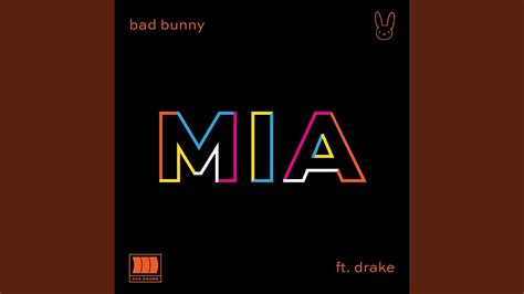 Bad bunny ft drake mia lyrics. MIA (feat. Drake) - YouTube