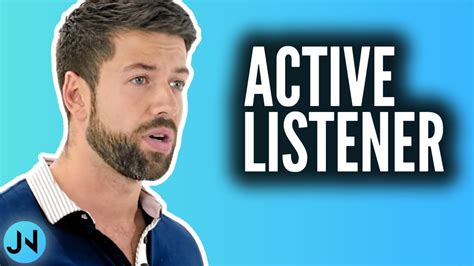 How To Be A Better Active Listener 1 Simple Trick Youtube