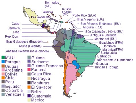 América Latina Tudo Sobre Geografia EducaBras