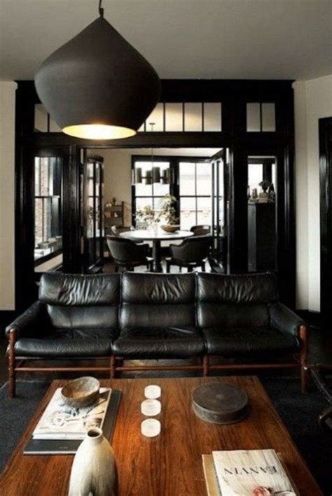 Comfy Masculine Living Room Design Ideas34 Masculine Living Rooms