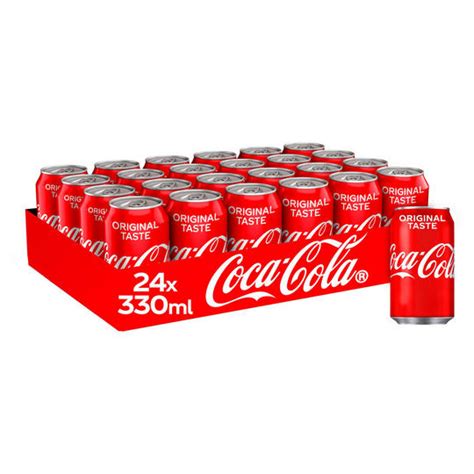 Coca Cola Original Taste 330ml X 24 Cans 12 24 Packs Iceland Foods