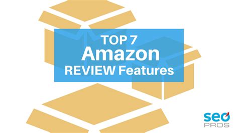 7 Amazon Review Features Utah Seo Pros