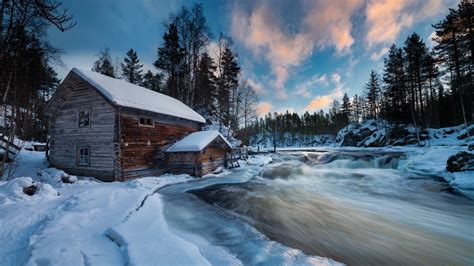 Winter In Finland Hd Wallpaper Background Image 1920x1080 Id