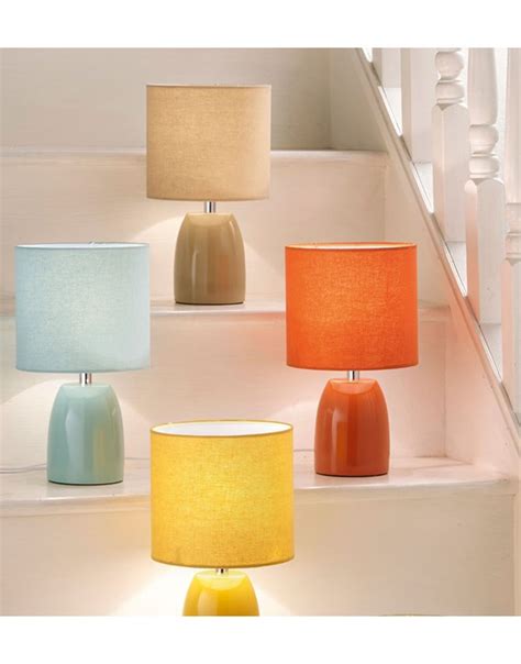 Make beautiful night lamp easily at home. Opal Table Lamp - Aqua Blue | Ceramic Pastel Bedside Lamp